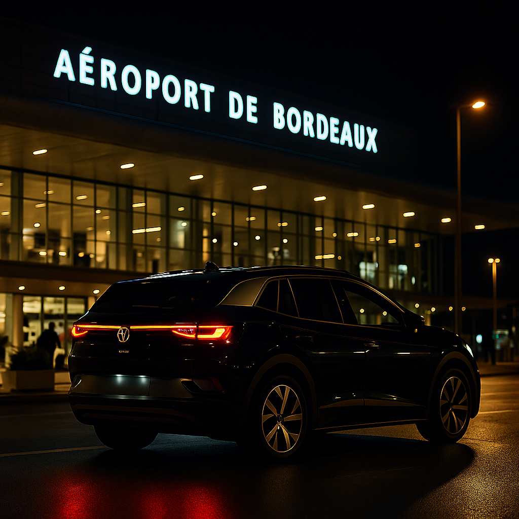 chauffeur aeroport bordeaux
